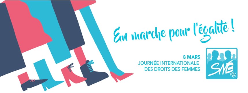 Bannière8 mars, journée internationale des droits des femmes